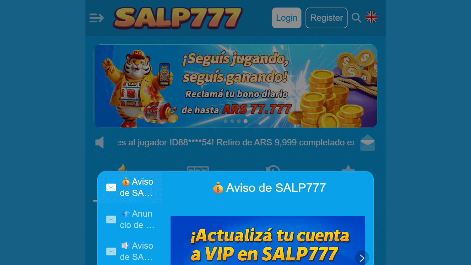 salp777_casino_homepage_desktop
