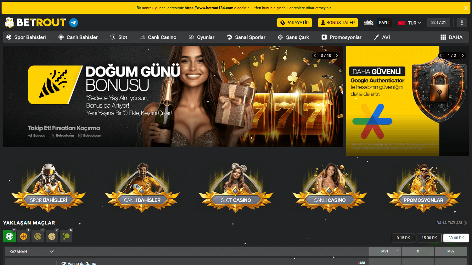 betrout_casino_homepage_desktop