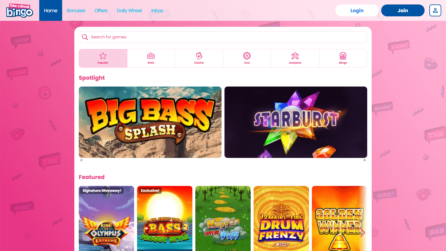 take_a_break_bingo_casino_game_gallery_desktop