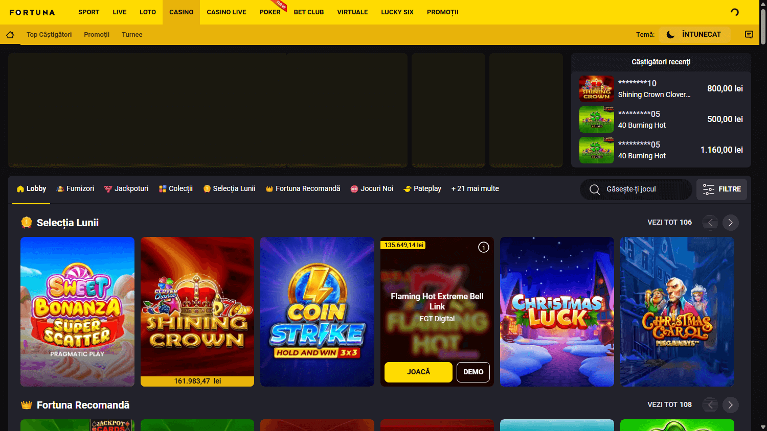 fortuna_casino_ro_homepage_desktop