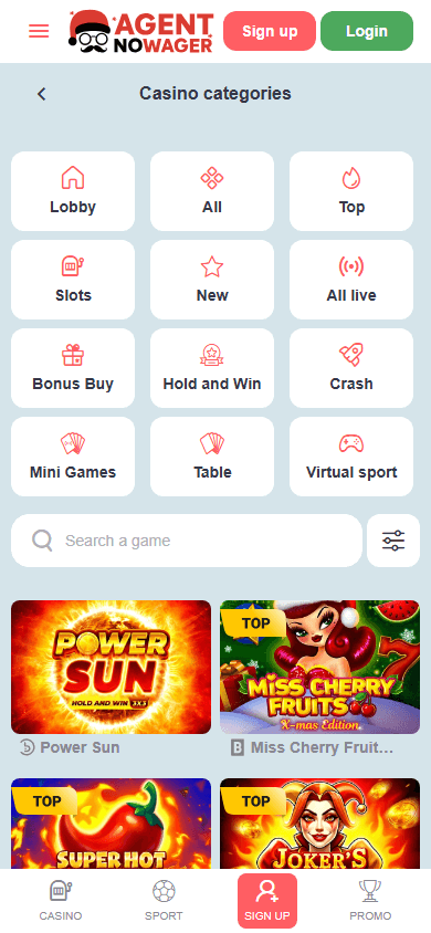agent_nowager_casino_game_gallery_mobile