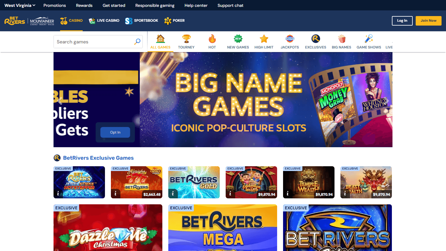 betrivers_casino_wv_game_gallery_desktop