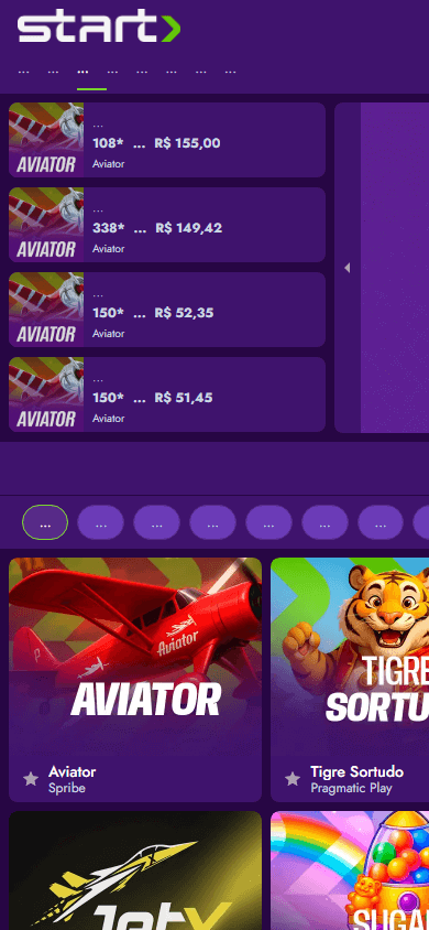 startbet_casino_homepage_mobile
