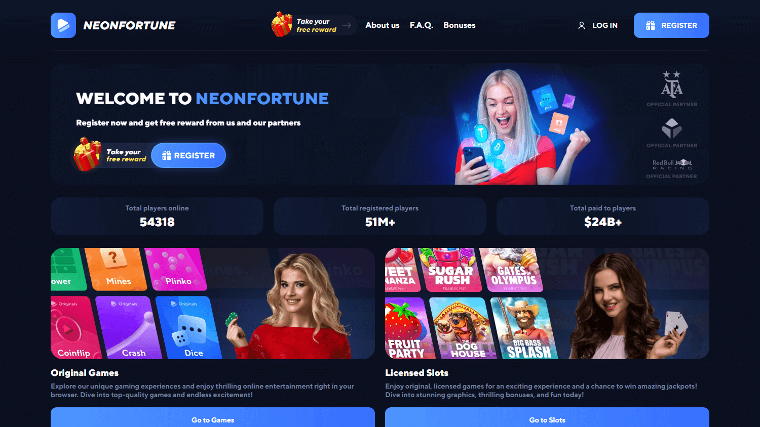 neonfortune_casino_homepage_desktop