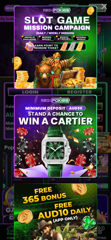 richpokies_casino_homepage_mobile