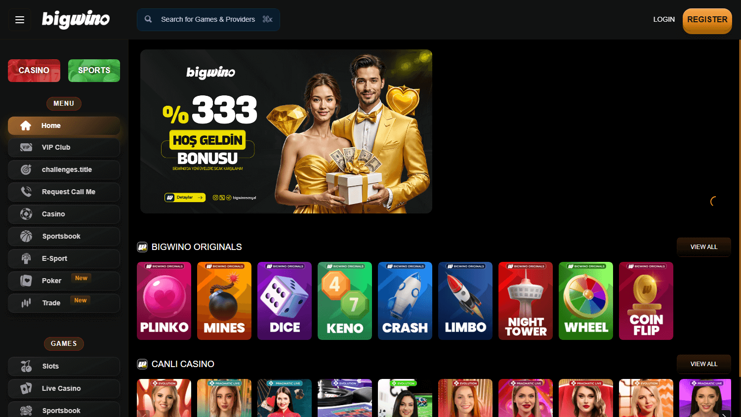 bigwino_casino_homepage_desktop