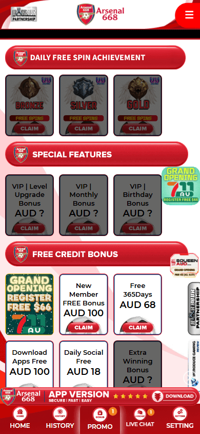 arsenal668_casino_promotions_mobile