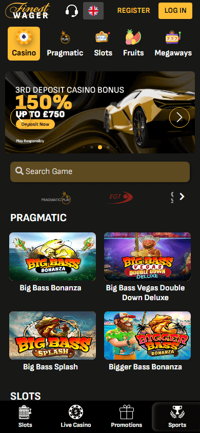 finestwager_casino_homepage_mobile