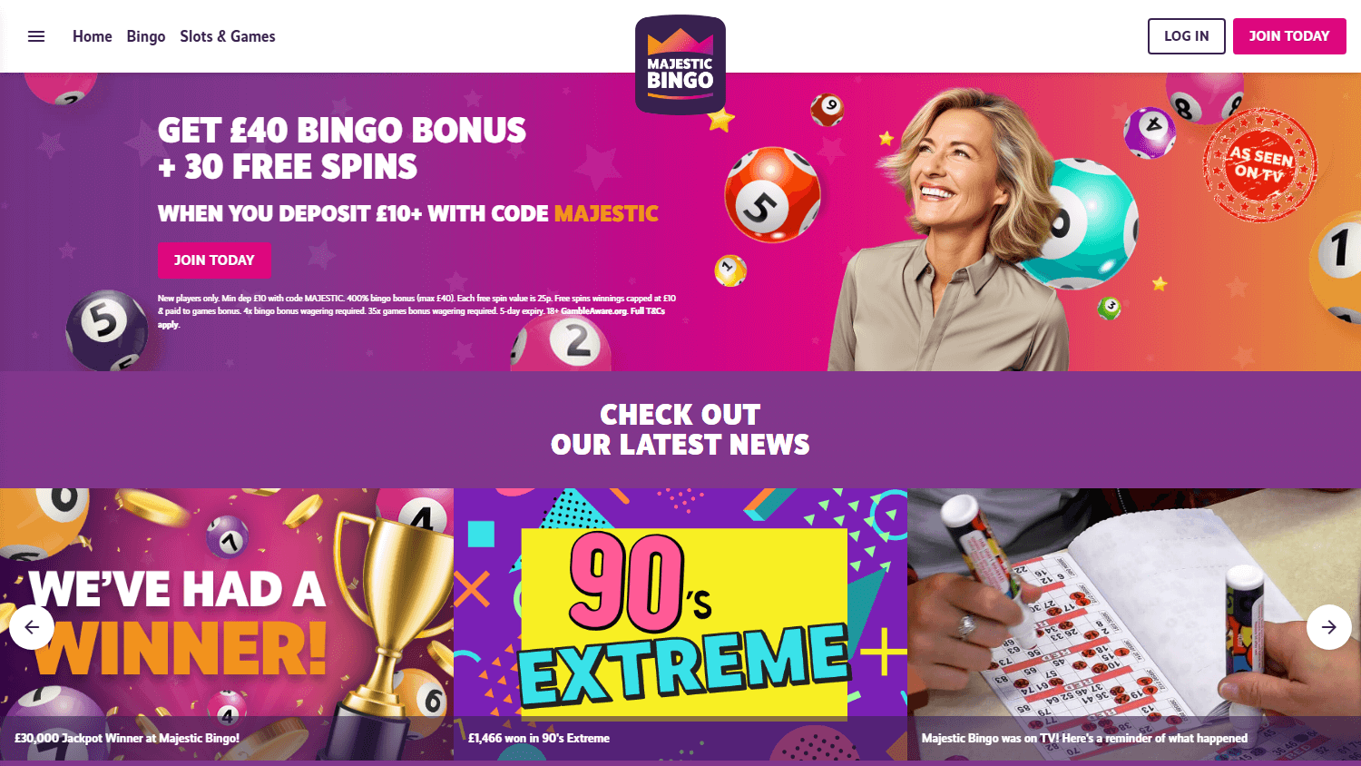 majestic_bingo_casino_homepage_desktop