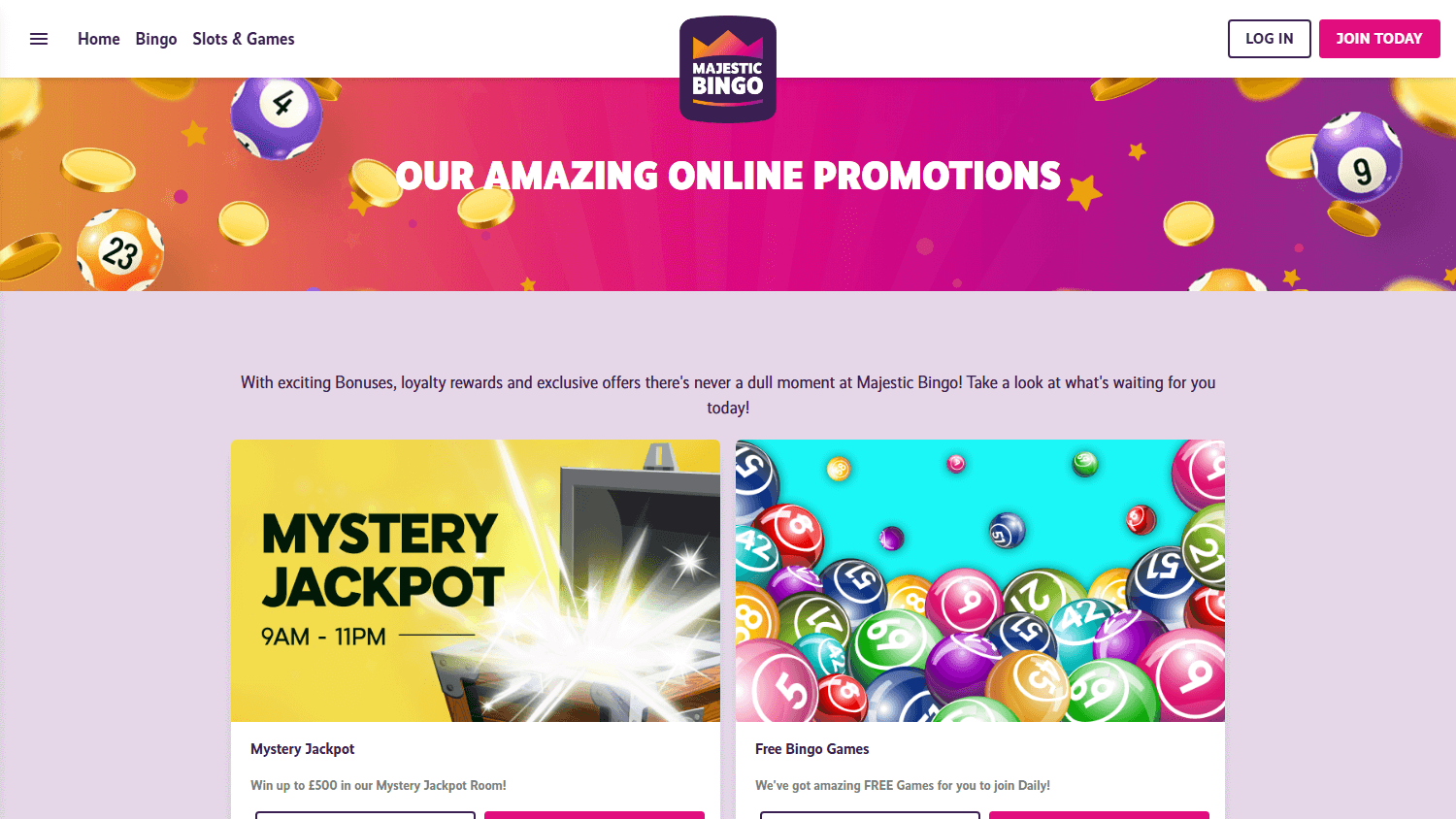 majestic_bingo_casino_promotions_desktop