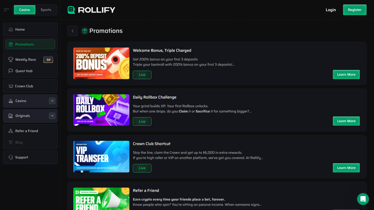rollify_casino_promotions_desktop