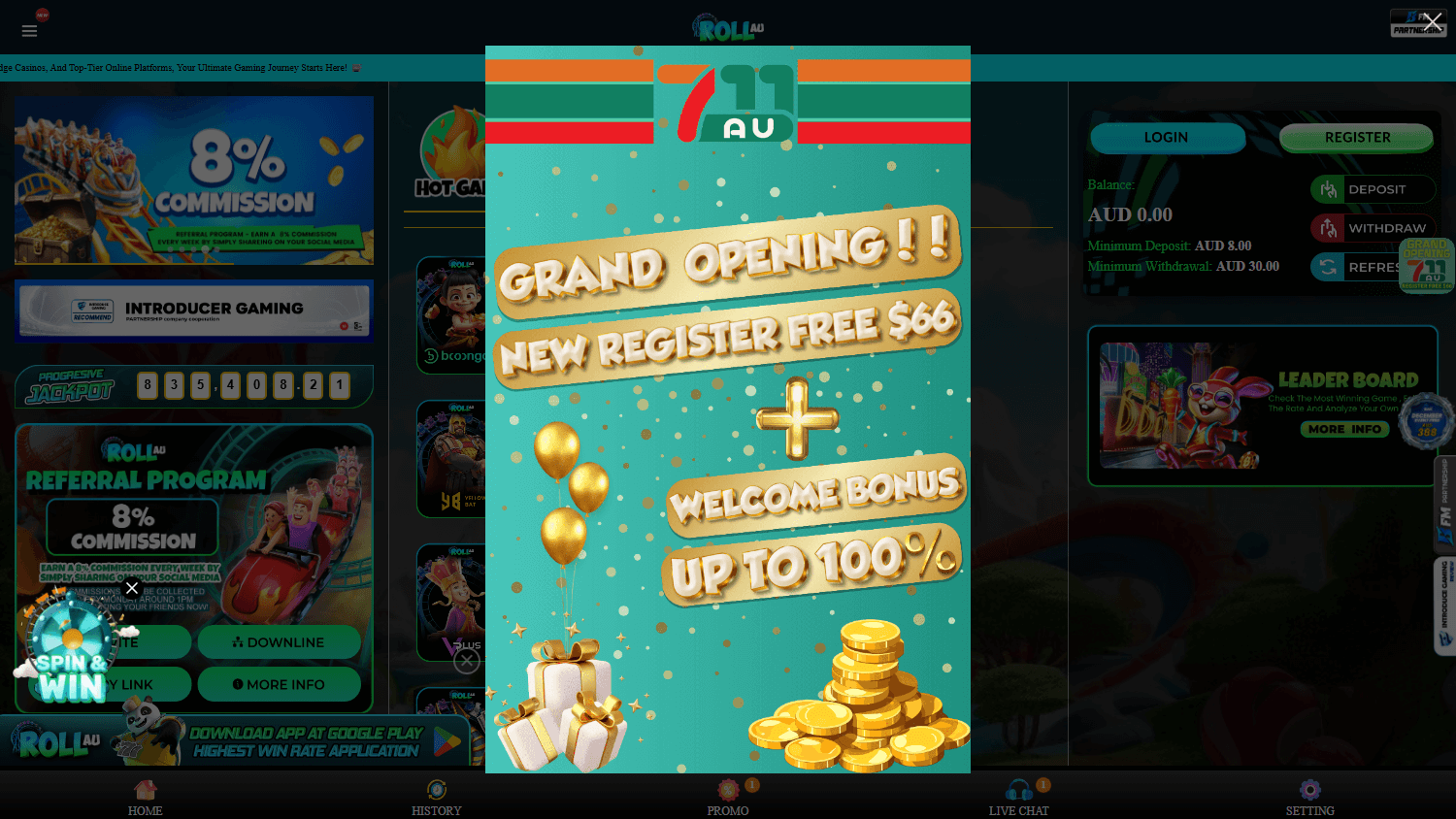 rollau_casino_homepage_desktop