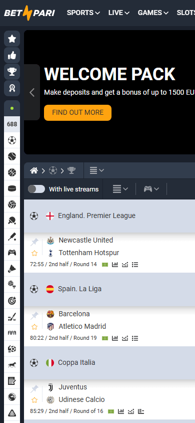 betpari_casino_homepage_mobile