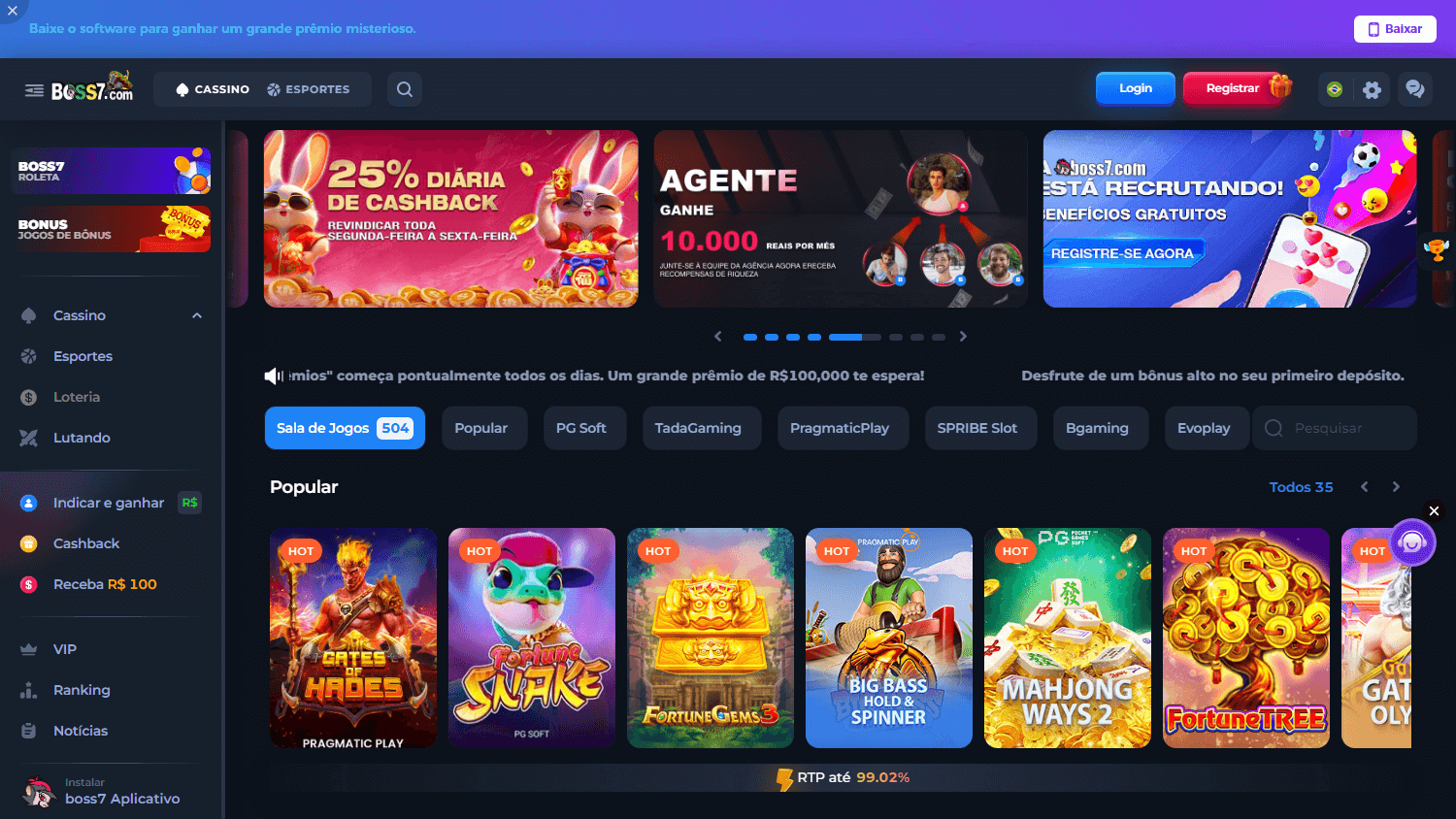 boss7_casino_homepage_desktop