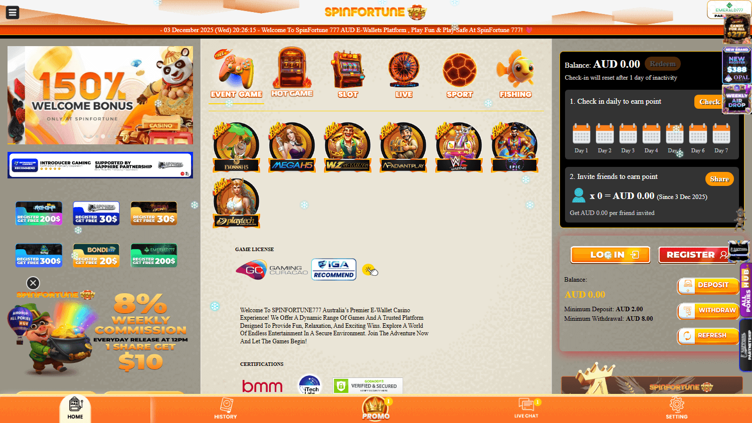 spinfortune_casino_homepage_desktop