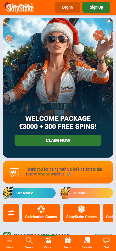 SlotyStake_Casino_homepage_mobile