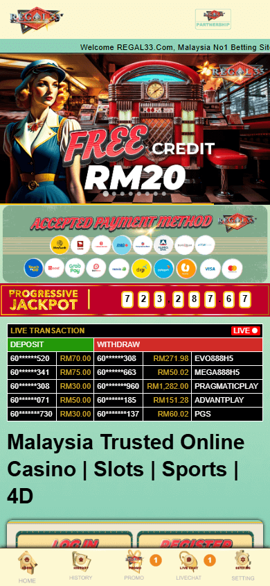 regal33_casino_homepage_mobile