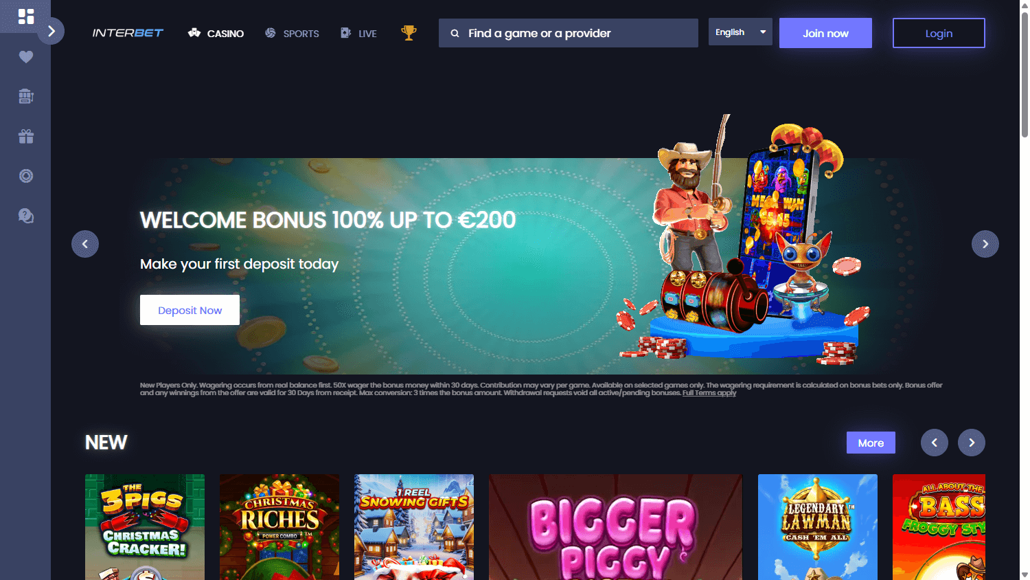 interbet_casino_homepage_desktop