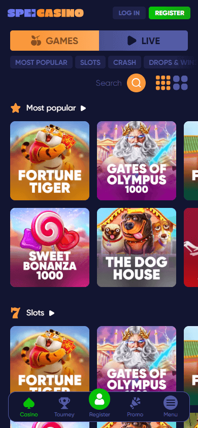 speicasino_homepage_mobile