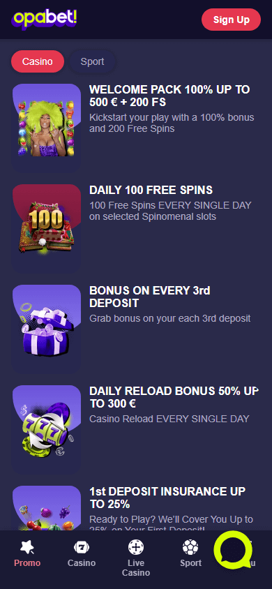 Opabet_Casino_promotions_mobile