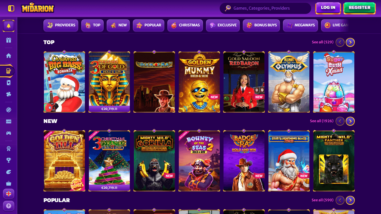 Midarion_Casino_game_gallery_desktop