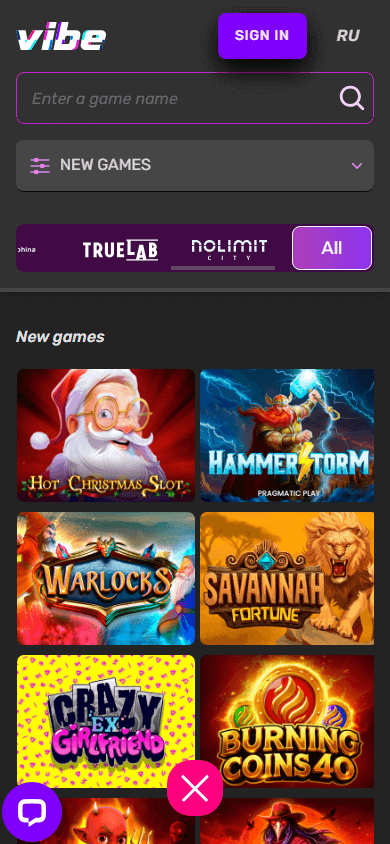 Vibe_Casino_game_gallery_mobile