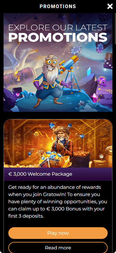 GratoWin_Casino_promotions_mobile