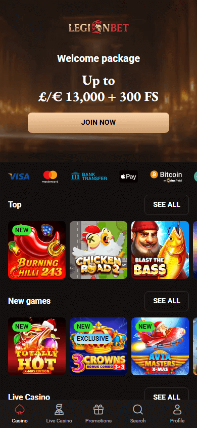 legionbet_casino_homepage_mobile