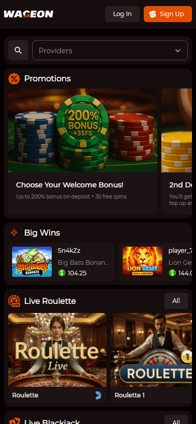wageon_casino_homepage_mobile
