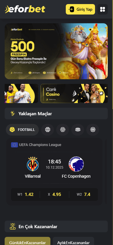 eforbet_casino_homepage_mobile