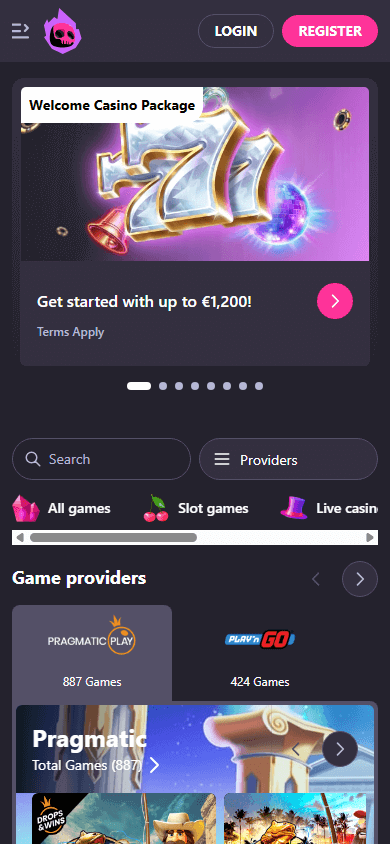 hotloot_casino_homepage_mobile