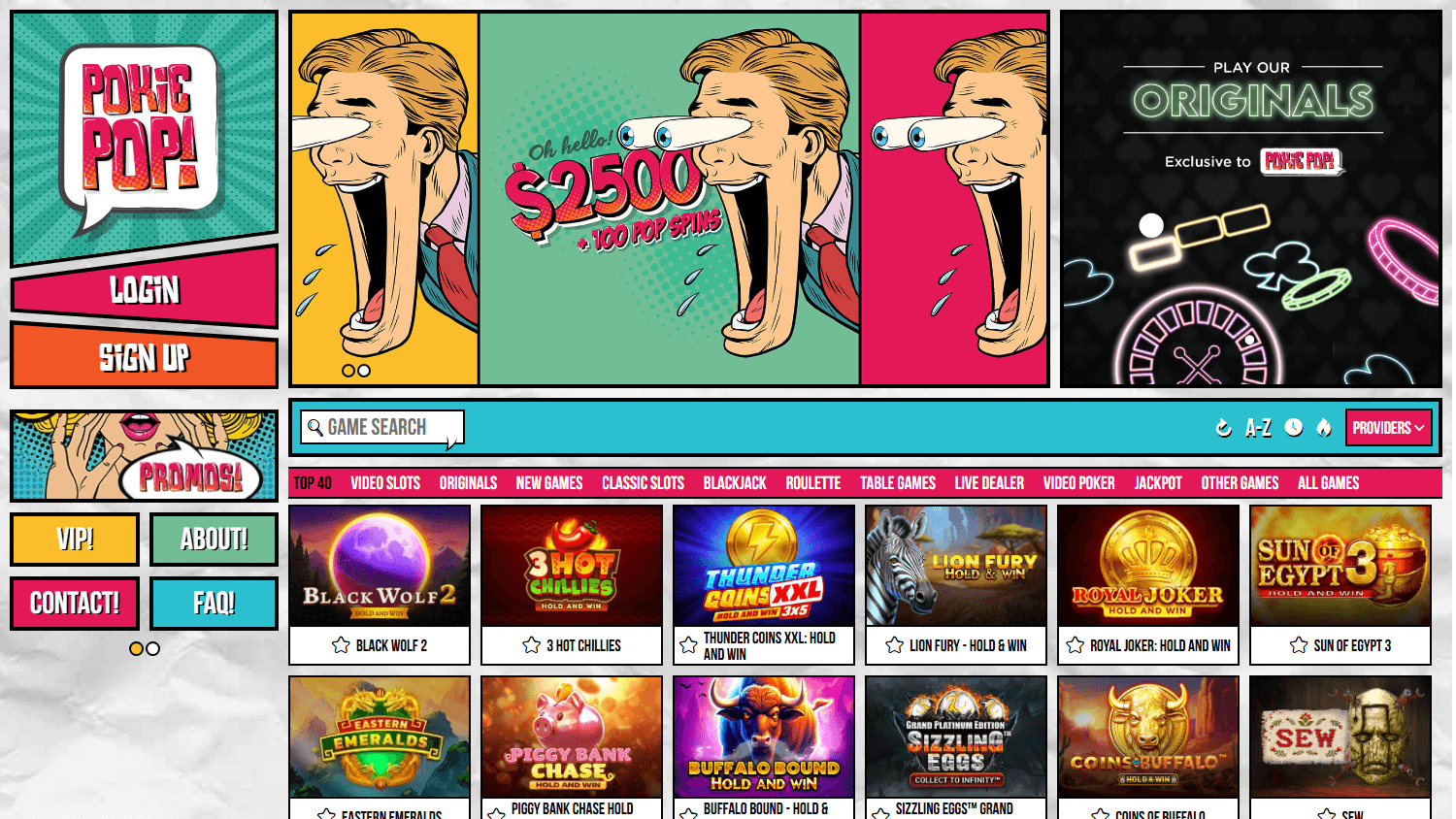 pokie_pop!_casino_homepage_desktop