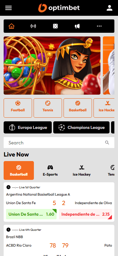 optimbet_casino_homepage_mobile