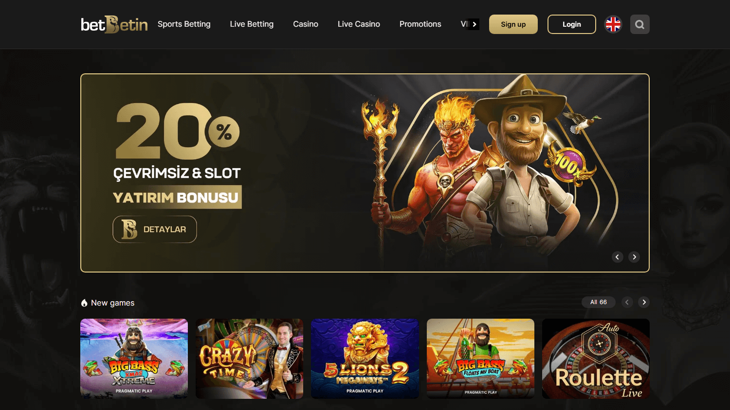 betbetin_casino_homepage_desktop