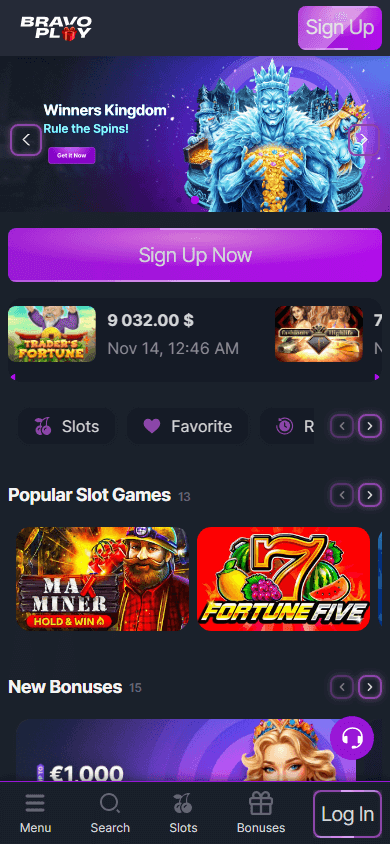 bravo_play_casino_homepage_mobile