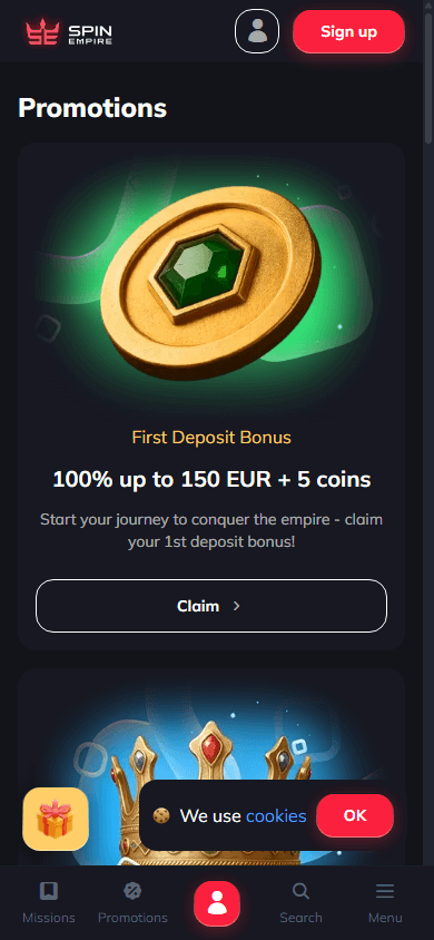 spinempire_casino_promotions_mobile