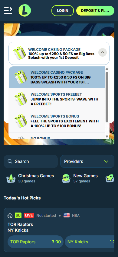 lolo_casino_homepage_mobile