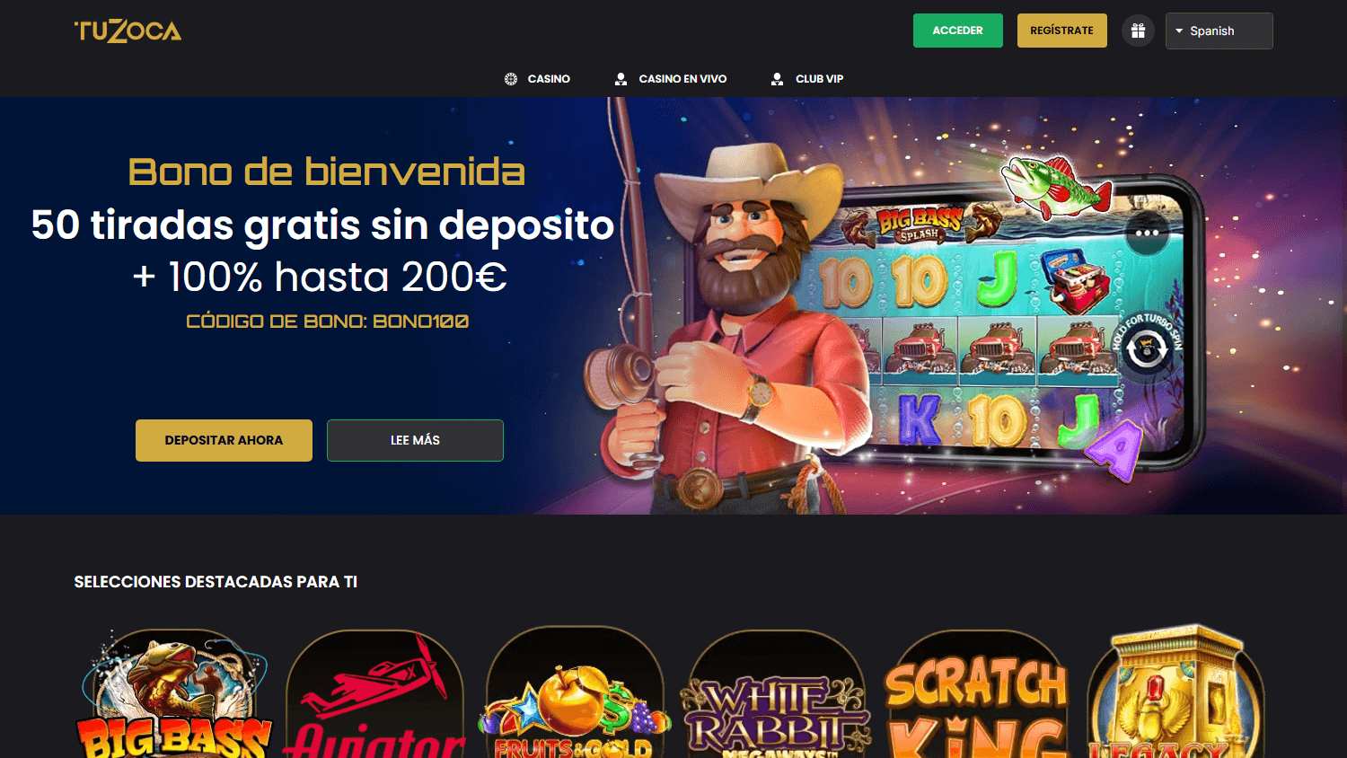 tuzoca_casino_homepage_desktop