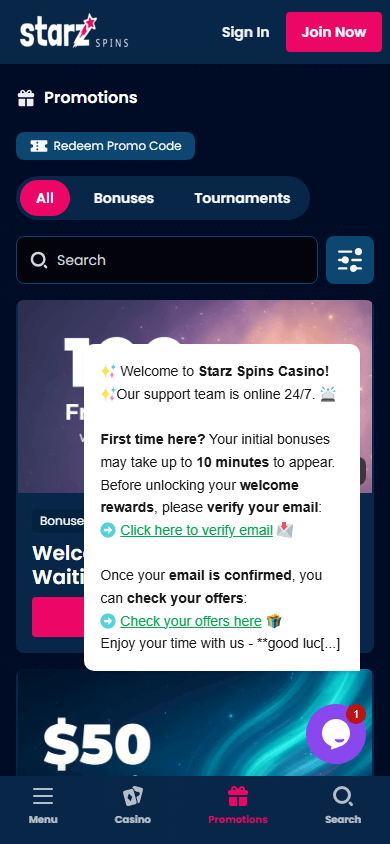 starzspins_casino_promotions_mobile