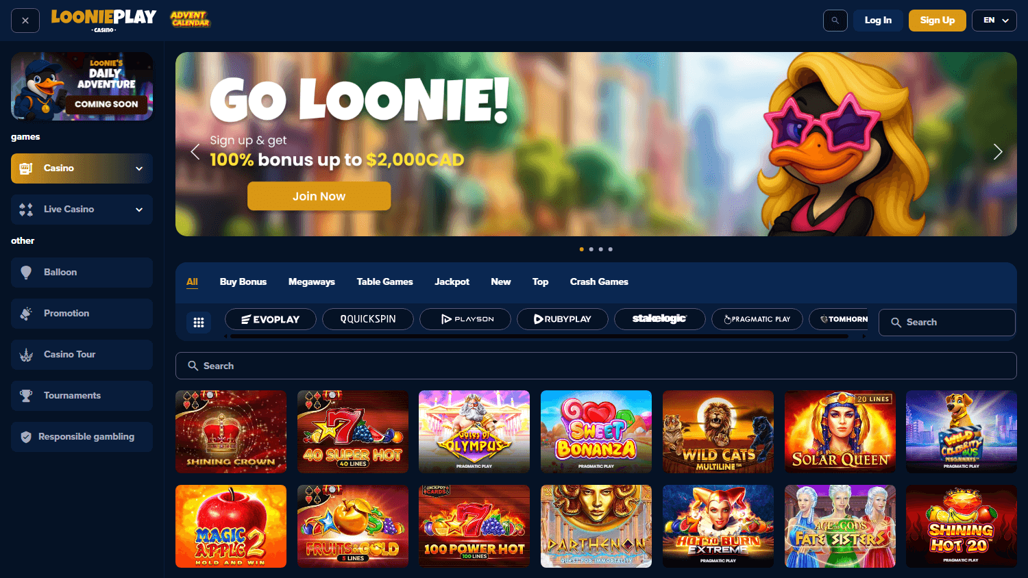 loonieplay_casino_game_gallery_desktop