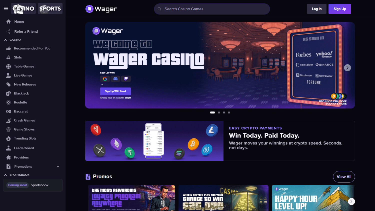 wagercasino_homepage_desktop