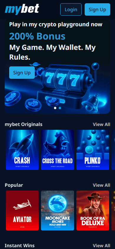 mybet_casino_homepage_mobile