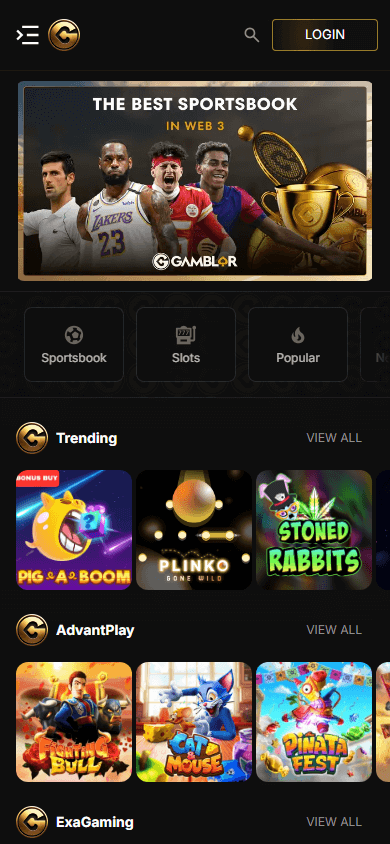 gamblor_casino_homepage_mobile
