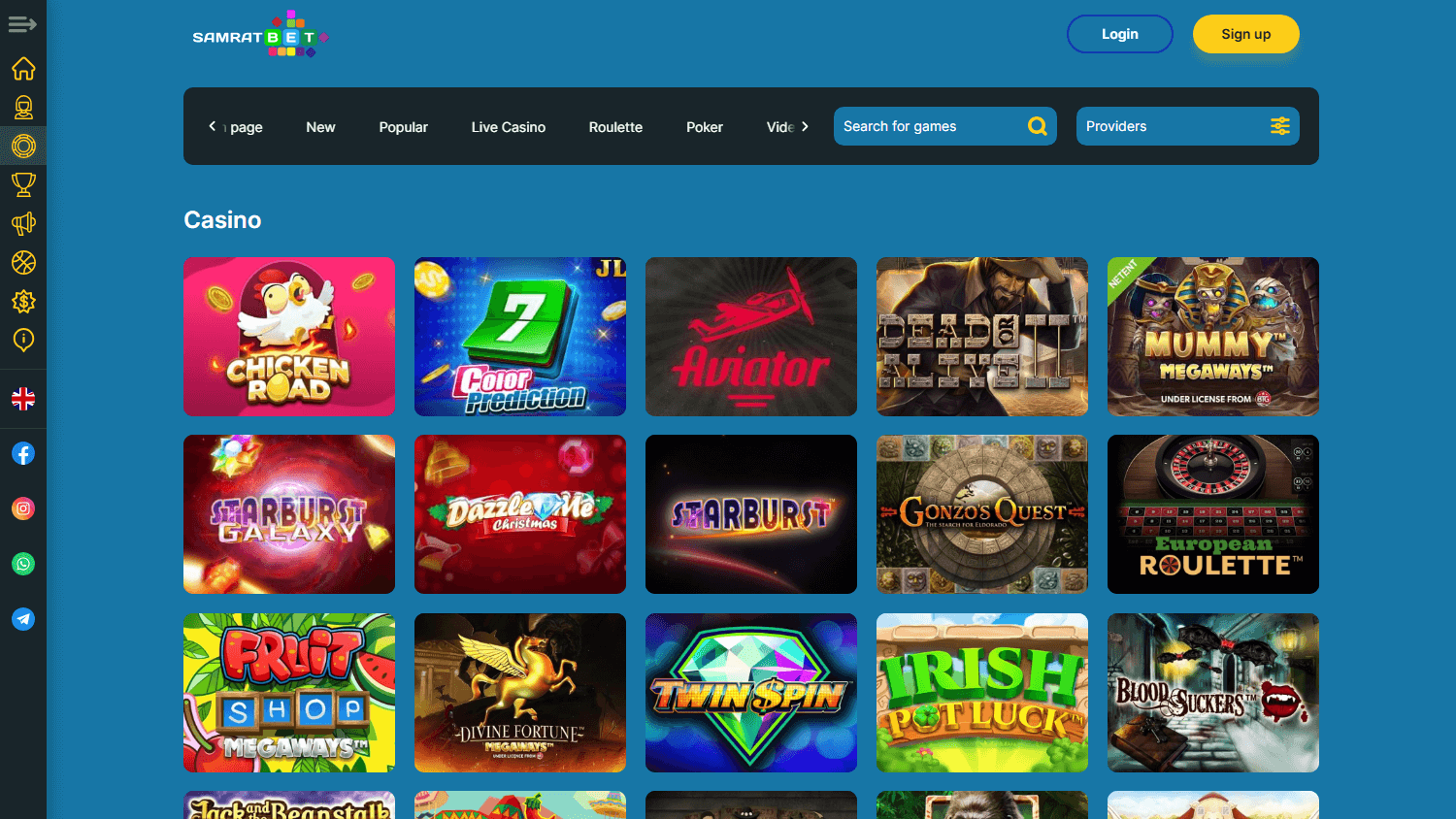 samratbet_casino_game_gallery_desktop