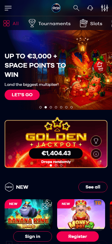 Oria_Casino_BE_homepage_mobile