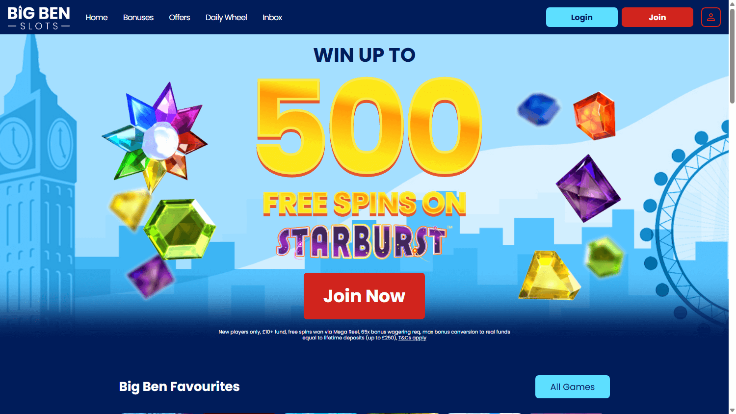 Big_Ben_Slots_Casino_homepage_desktop