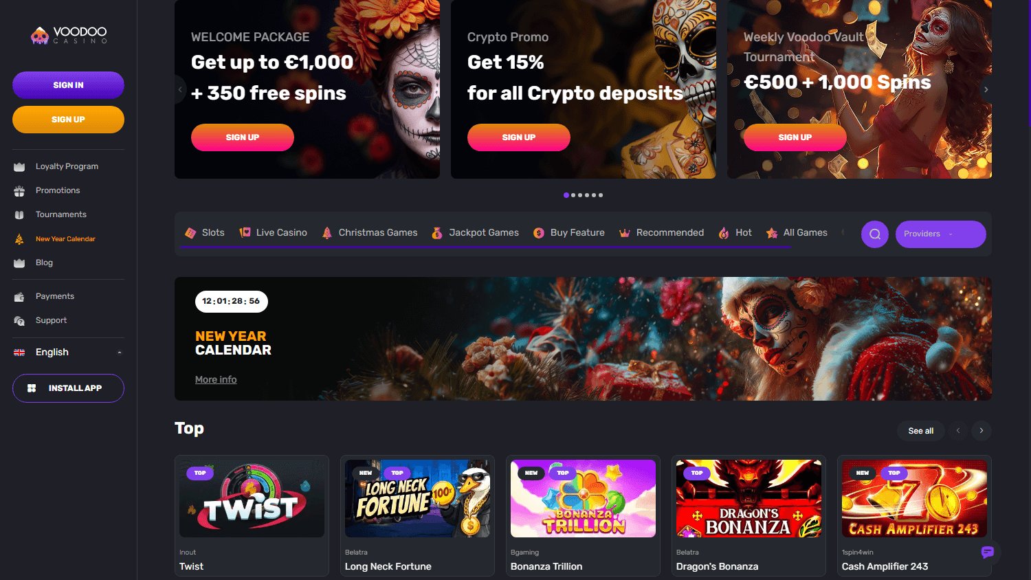 Voodoo_Casino_homepage_desktop
