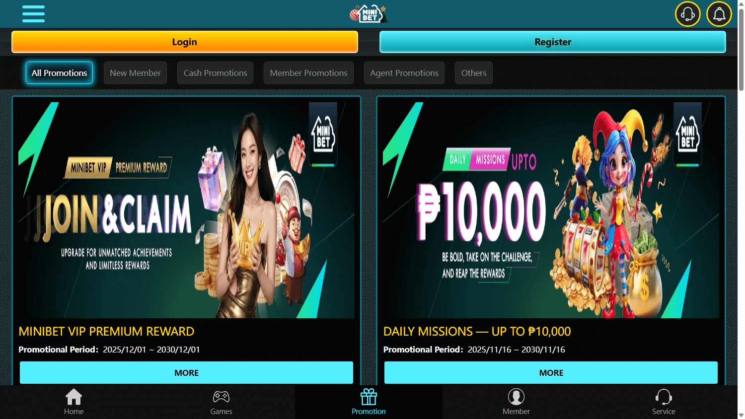 MINIBET_Casino_promotions_desktop