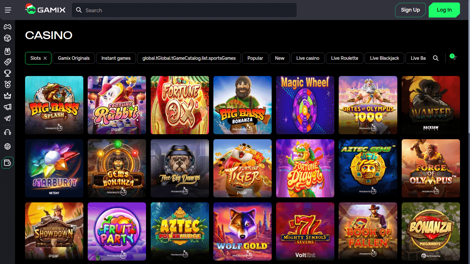 Gamix_Casino_game_gallery_desktop