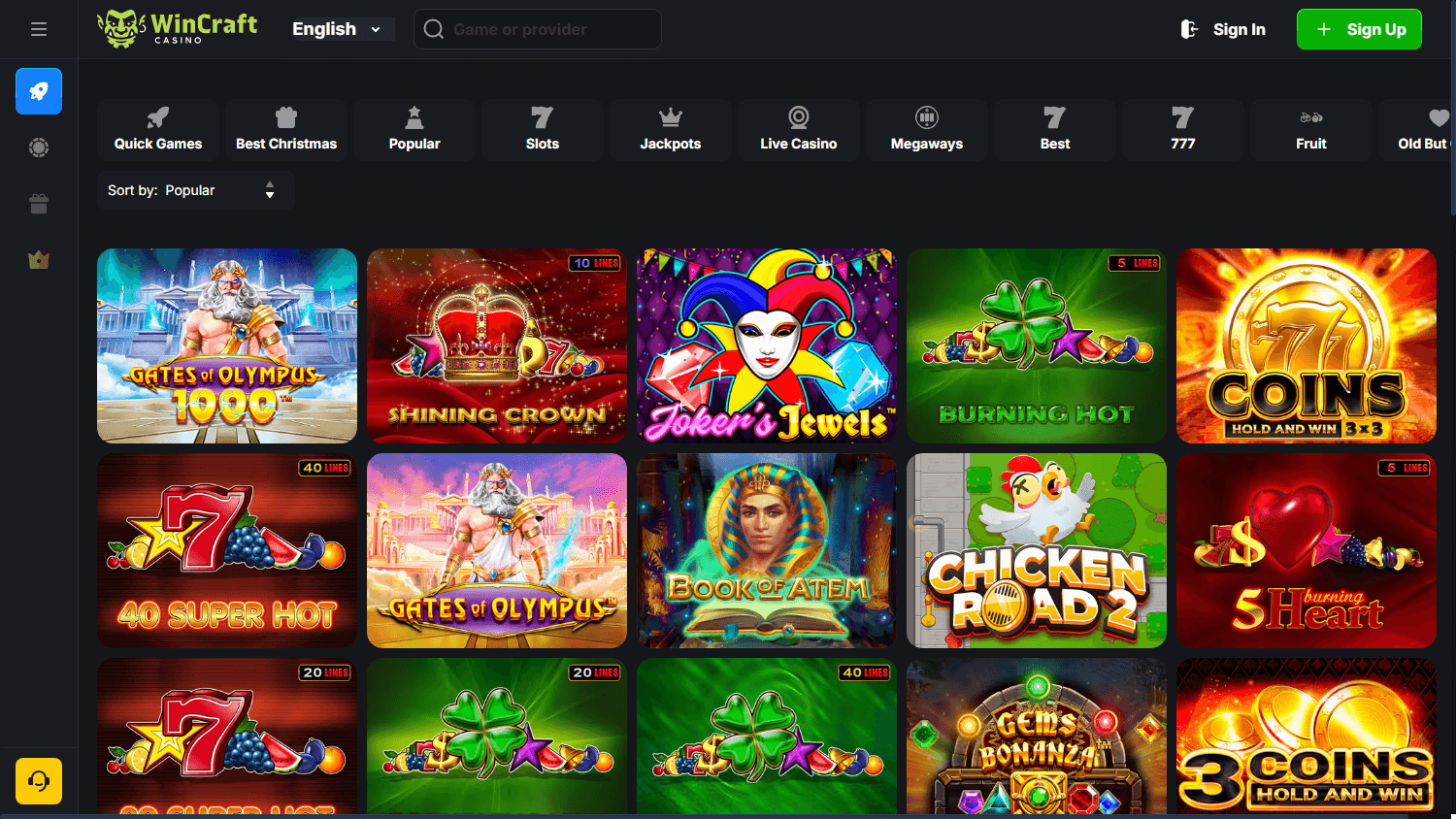 WinCraft_Casino_game_gallery_desktop